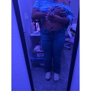 Womens medium straight leg jeans